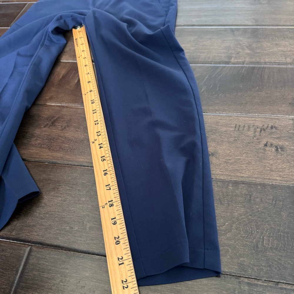 💜3/$15 IZOD Boys Navy Blue Flat Front Dress Pants, Size 8 - Picture 7 of 8
